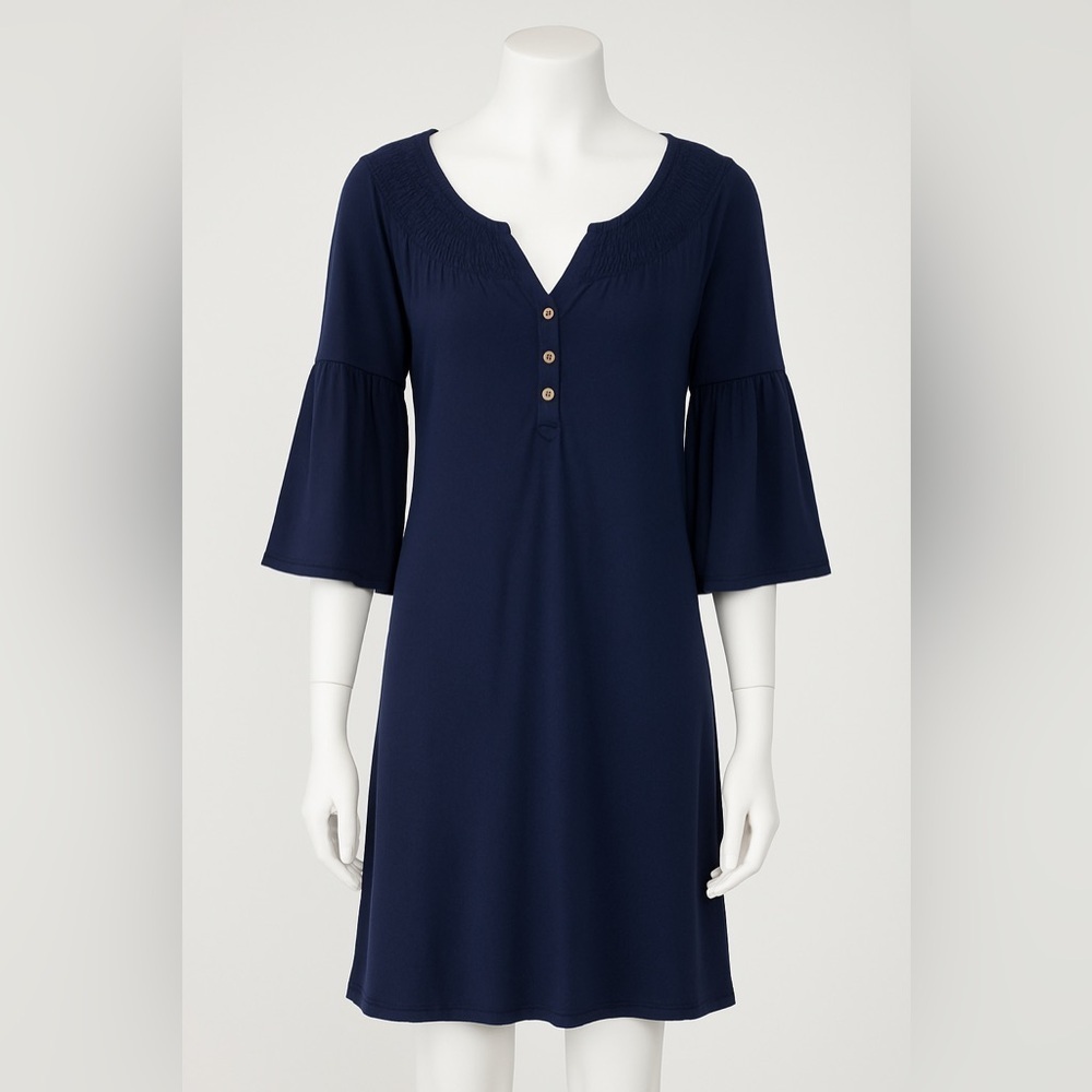 Lilly Pulitzer Teigen Navy Dress Women’s Small